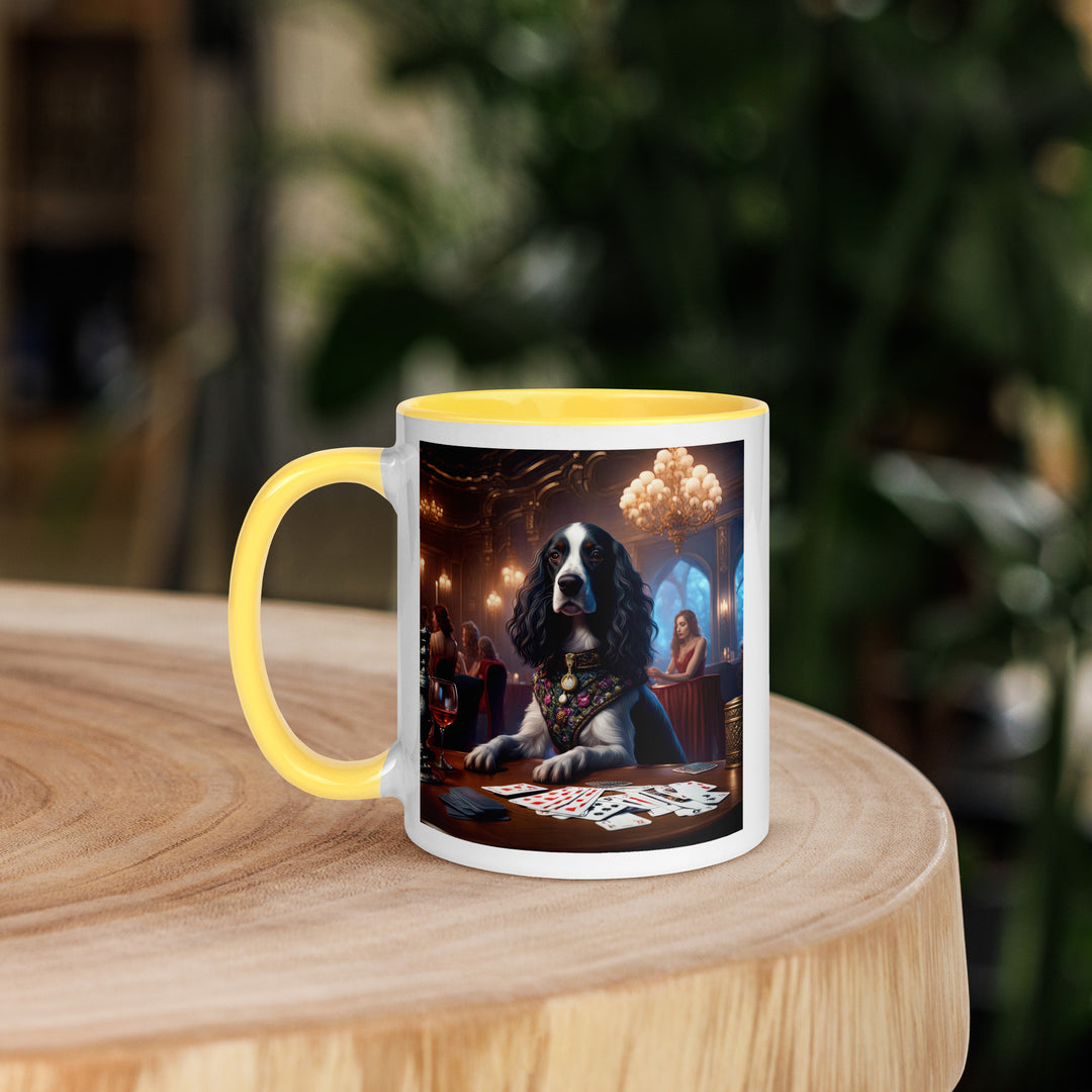 Sprocker Spaniel General- Mug with Color Inside v3