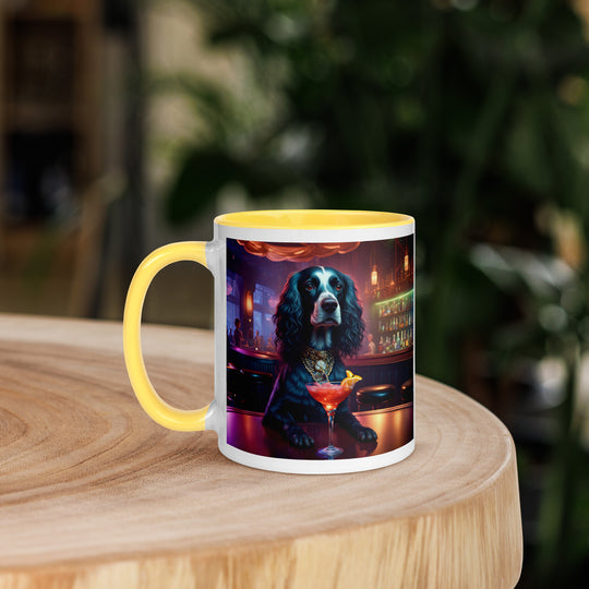 Sprocker Spaniel General- Mug with Color Inside v10