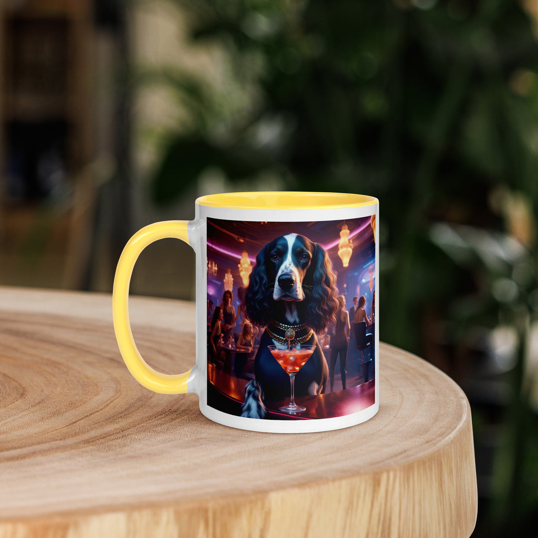 Sprocker Spaniel General- Mug with Color Inside v14