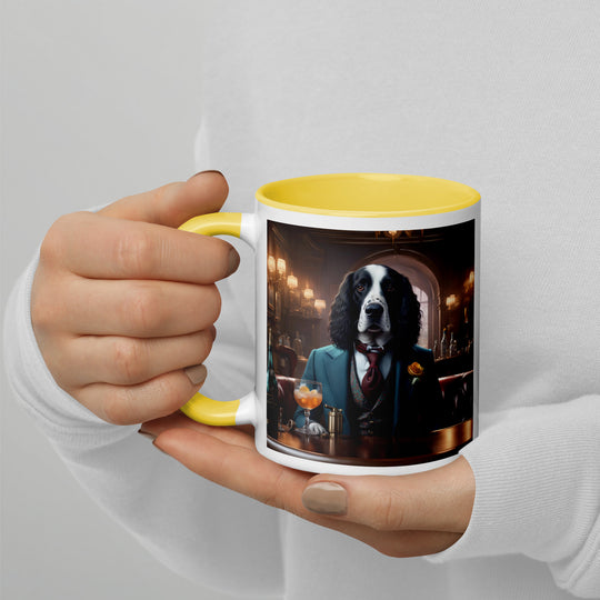 Sprocker Spaniel General- Mug with Color Inside v12