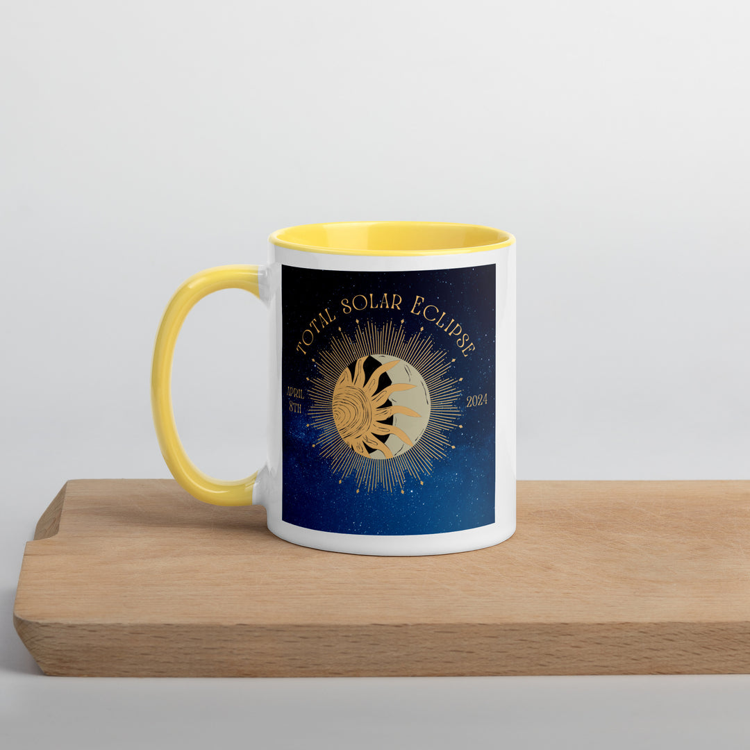 American Bulldog Eclipse- Mug with Color Inside