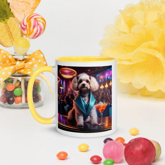 Cavapoo General- Mug with Color Inside v3