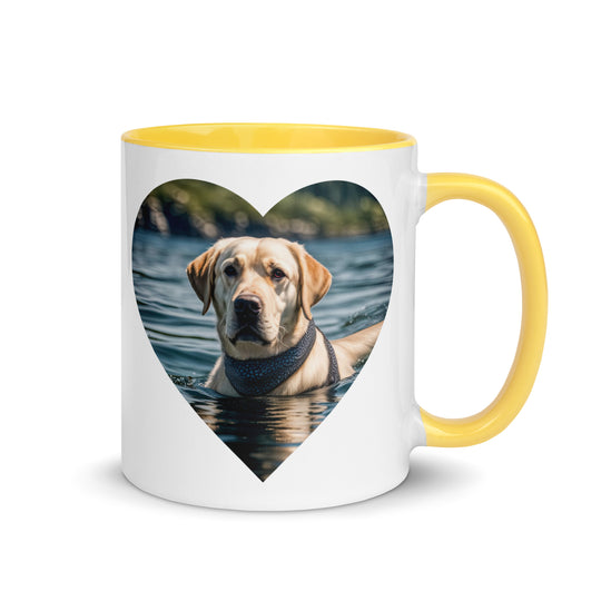 Mug with Color Inside-Labrador Retriever Labrador Retriever V22