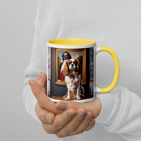 Cavalier King Charles- Mug with Color Inside v3