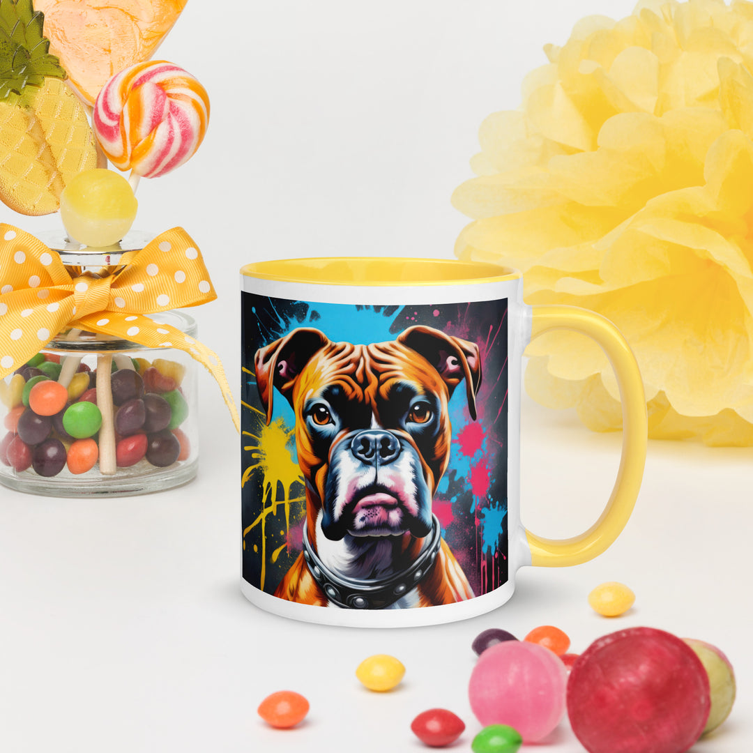 Boxer- Mug with Color Inside