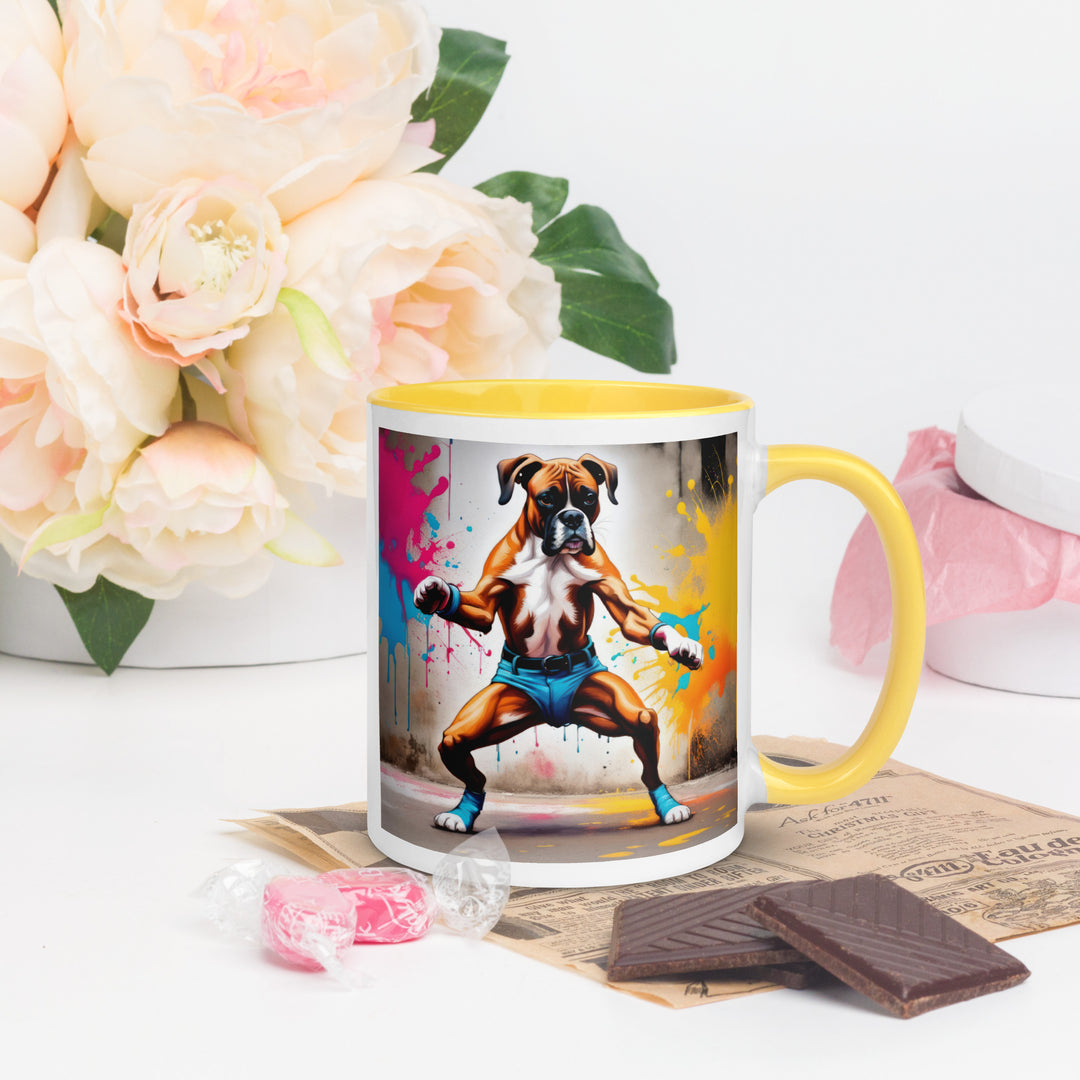 Boxer- Mug with Color Inside v3