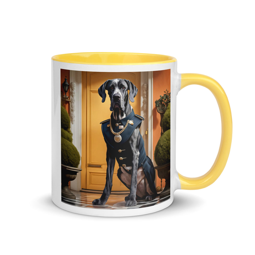 Great Dane- Mug with Color Inside v3