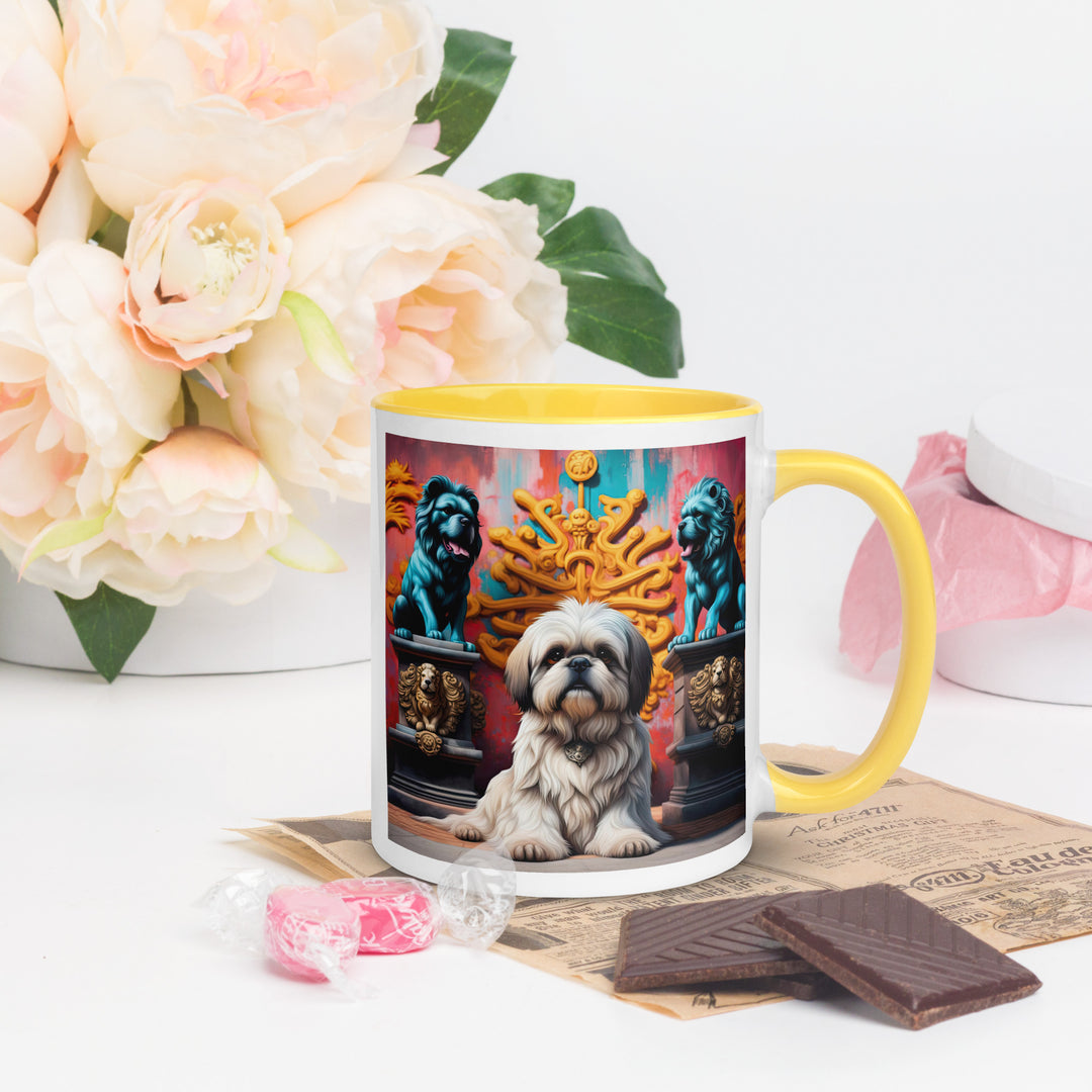 Shih Tzu- Mug with Color Inside v3