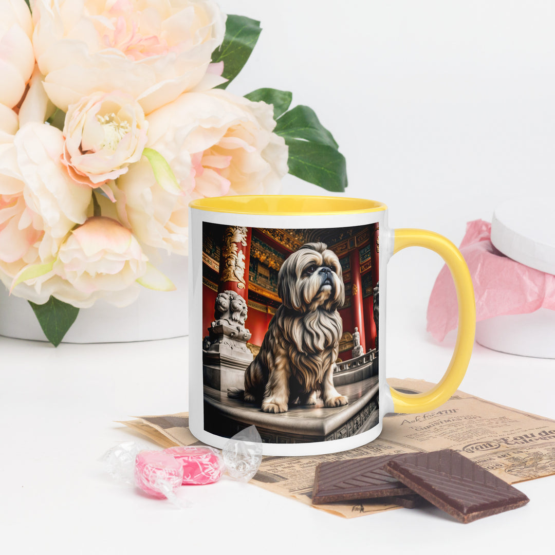 Shih Tzu- Mug with Color Inside v5