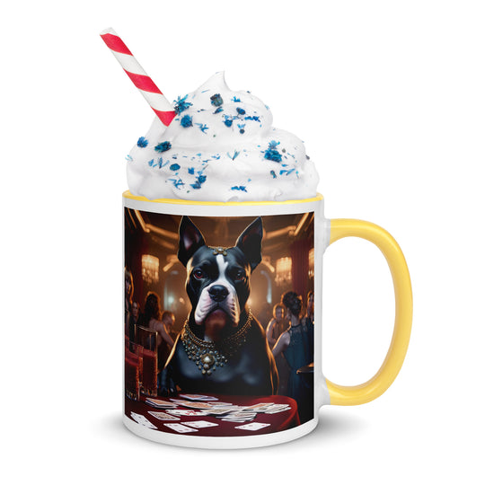 Catahoula Bulldog General- Mug with Color Inside v13