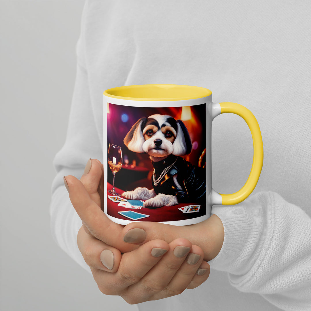 Cavachon- Mug with Color Inside v5