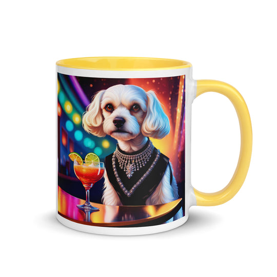 Cavachon- Mug with Color Inside v6