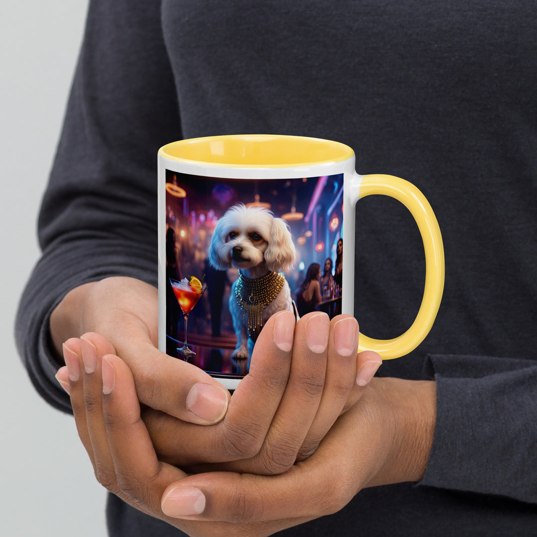 Cavachon- Mug with Color Inside v9