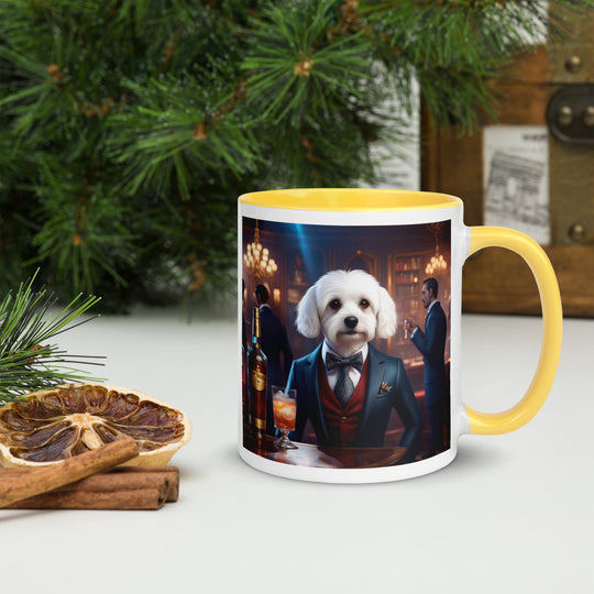 Cavachon- Mug with Color Inside v11