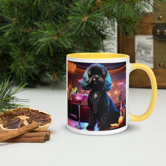 Cavapoo General- Mug with Color Inside