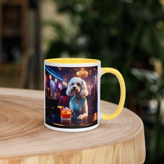 Cavapoo General- Mug with Color Inside v5