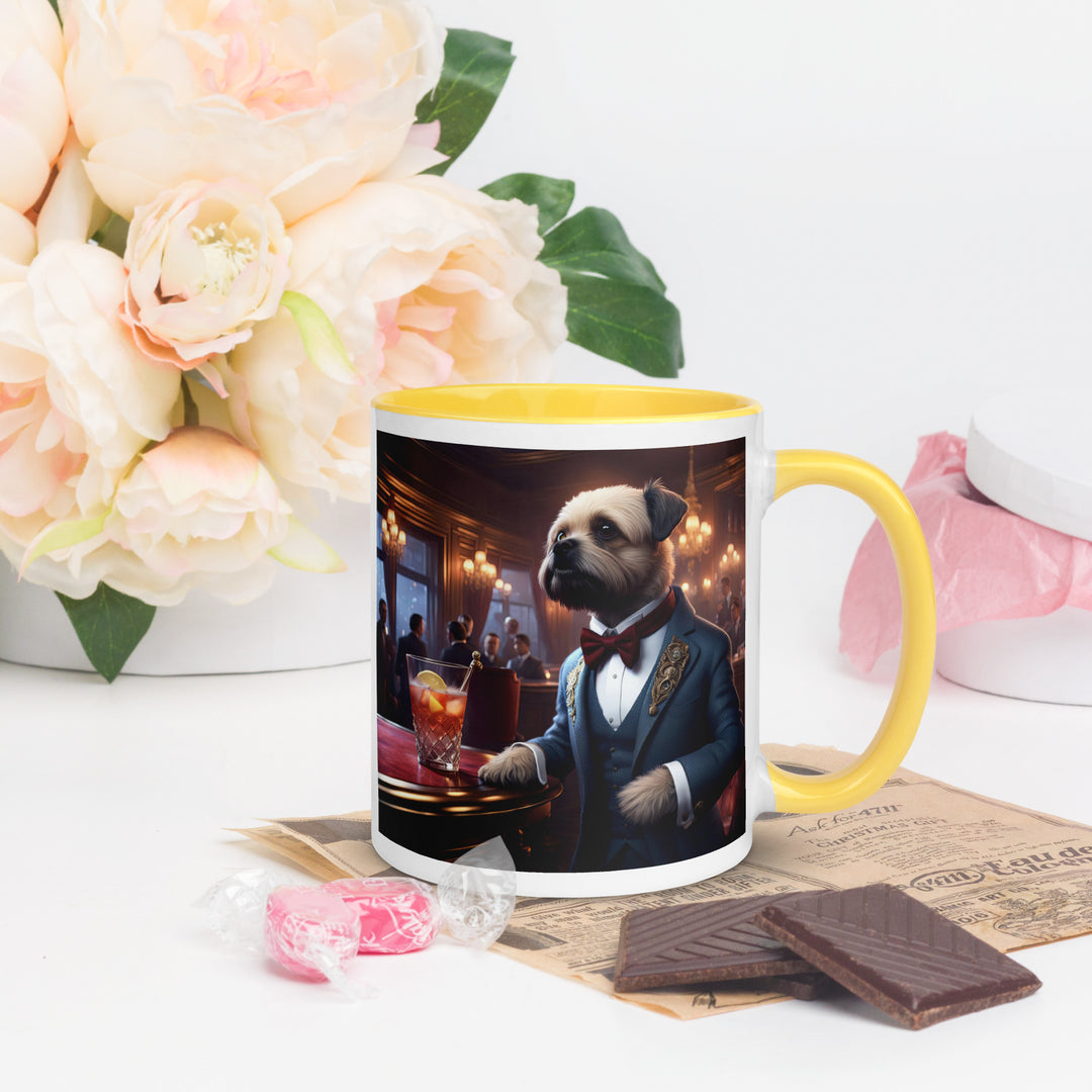 Cavapoo General- Mug with Color Inside v6