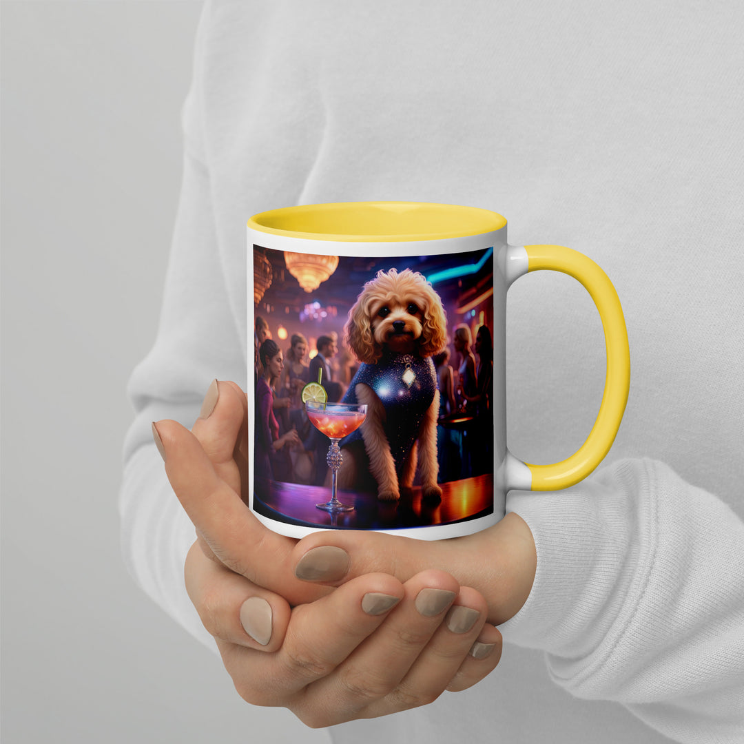 Cavapoo General- Mug with Color Inside v11`