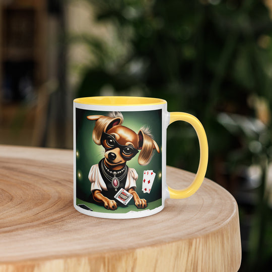 Chiweenie General- Mug with Color Inside