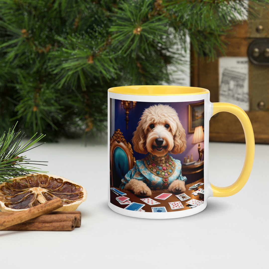 Goldendoodle- Mug with Color Inside v3