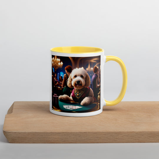 Goldendoodle- Mug with Color Inside v20