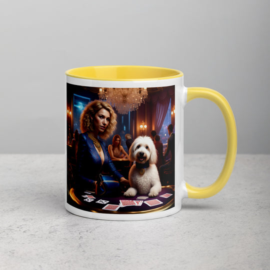 Goldendoodle- Mug with Color Inside v22