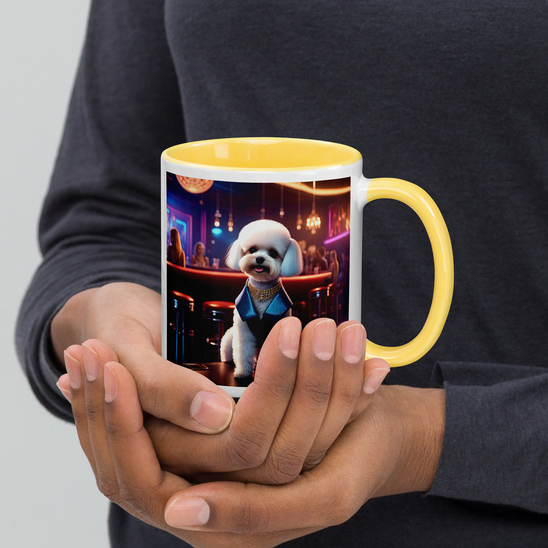 Maltipoo General- Mug with Color Inside v7