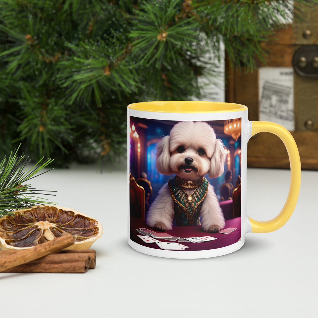 Maltipoo General- Mug with Color Inside v13