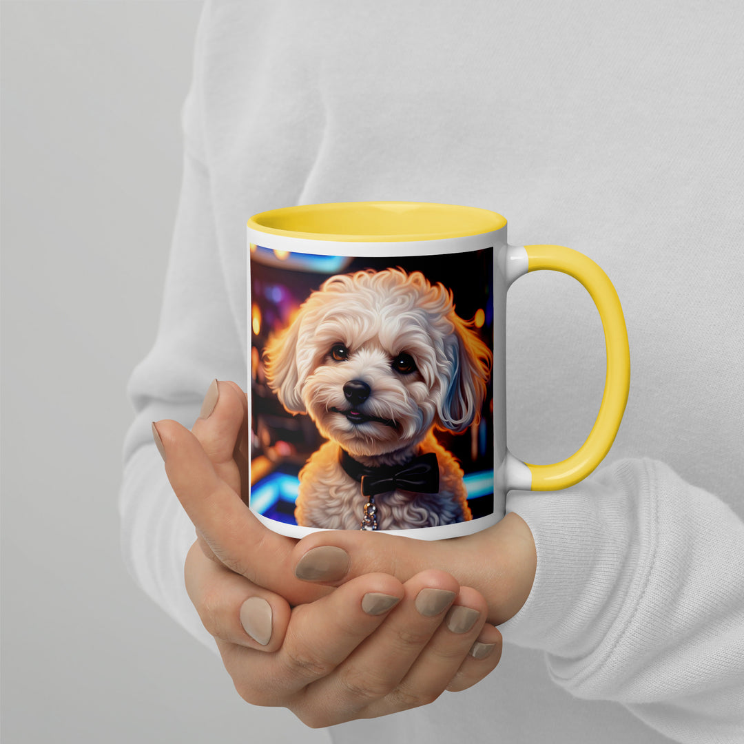 Maltipoo General- Mug with Color Inside v14