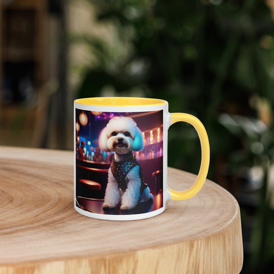 Maltipoo General- Mug with Color Inside v16