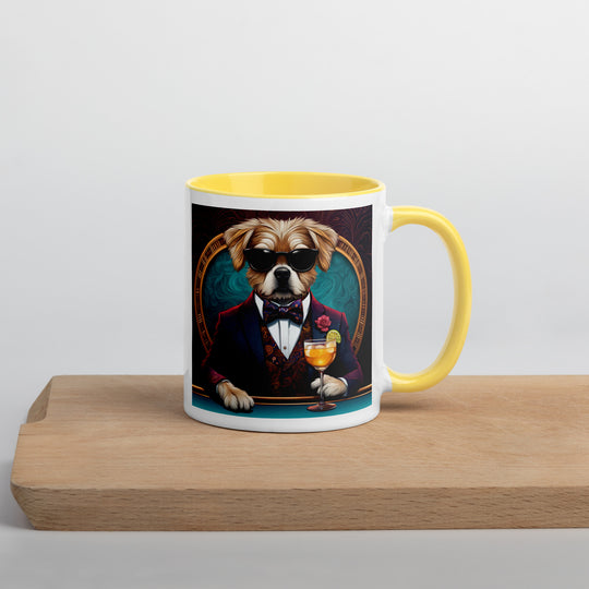 Pekapoo General- Mug with Color Inside v2