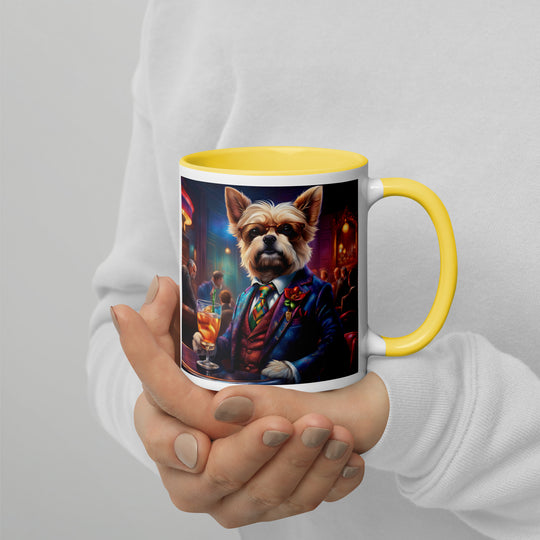 Pekapoo General- Mug with Color Inside v4