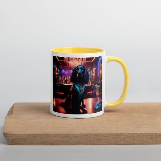 Sprocker Spaniel General- Mug with Color Inside v5