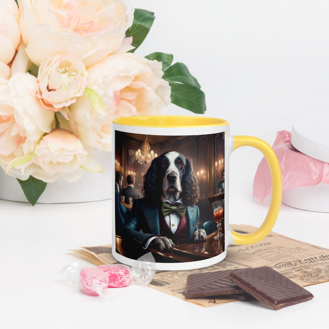 Sprocker Spaniel General- Mug with Color Inside v6