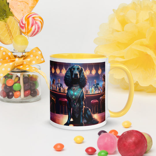 Sprocker Spaniel General- Mug with Color Inside v7