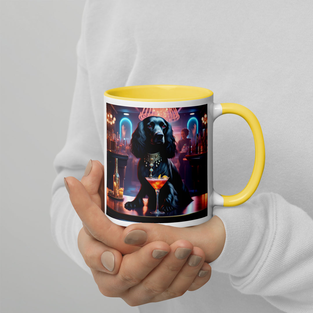 Sprocker Spaniel General- Mug with Color Inside v8