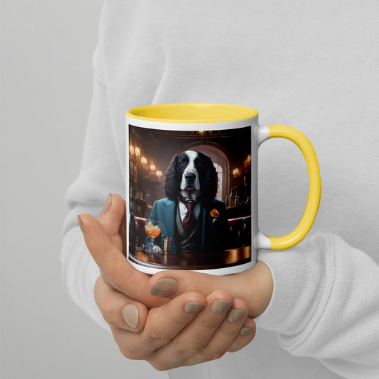 Sprocker Spaniel General- Mug with Color Inside v12