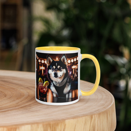 Pomsky General- Mug with Color Inside v3