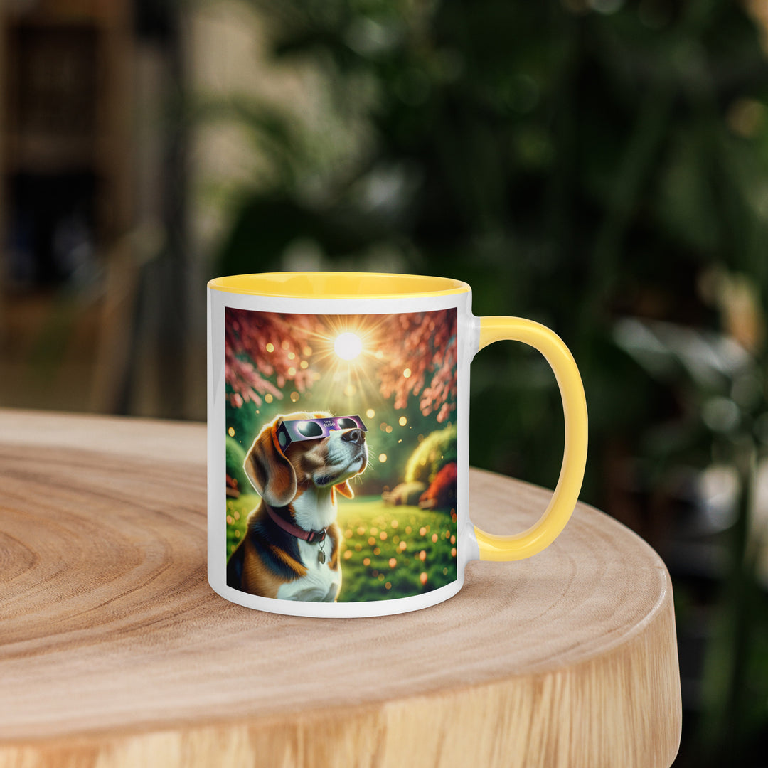 Beagle Eclipse- Mug with Color Inside