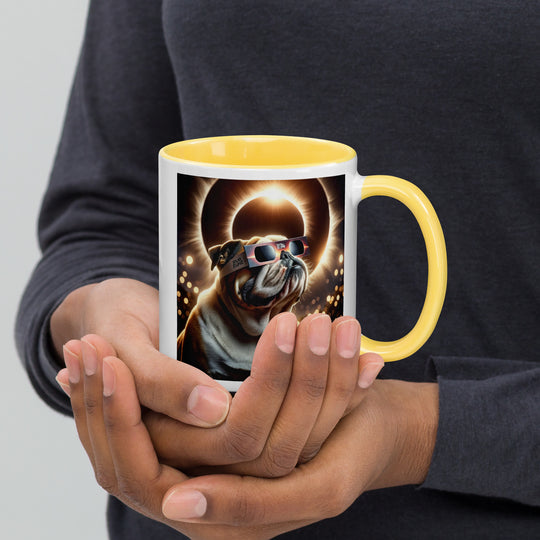 Bulldog Eclipse- Mug with Color Inside