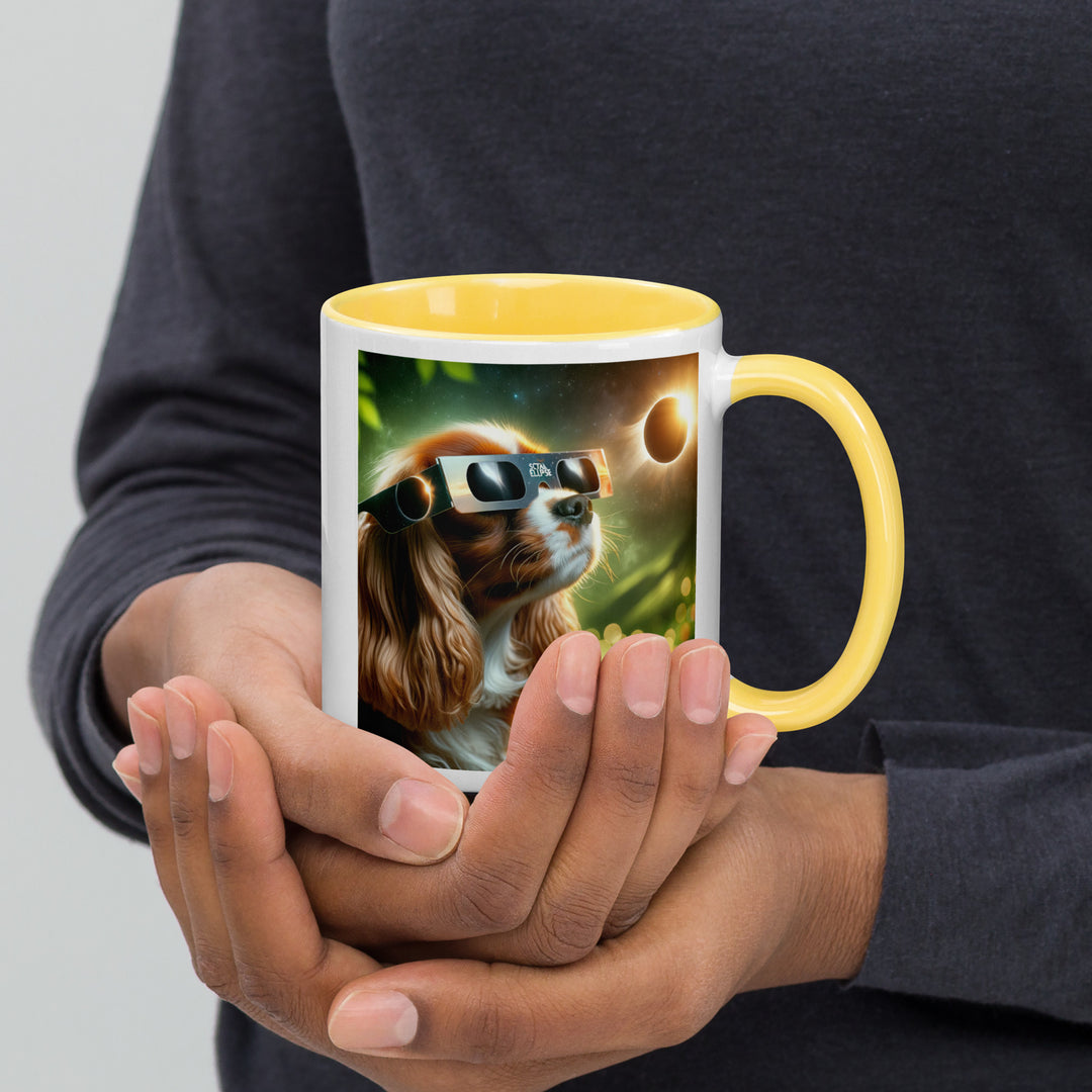 Cavalier King Charles Spaniel Eclipse- Mug with Color Inside