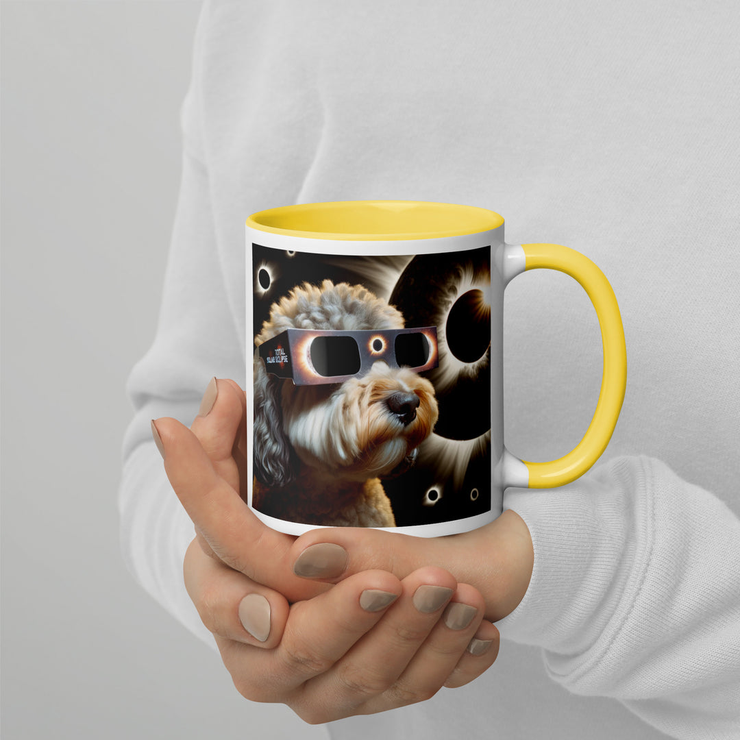 Cockapoo Eclipse- Mug with Color Inside v2