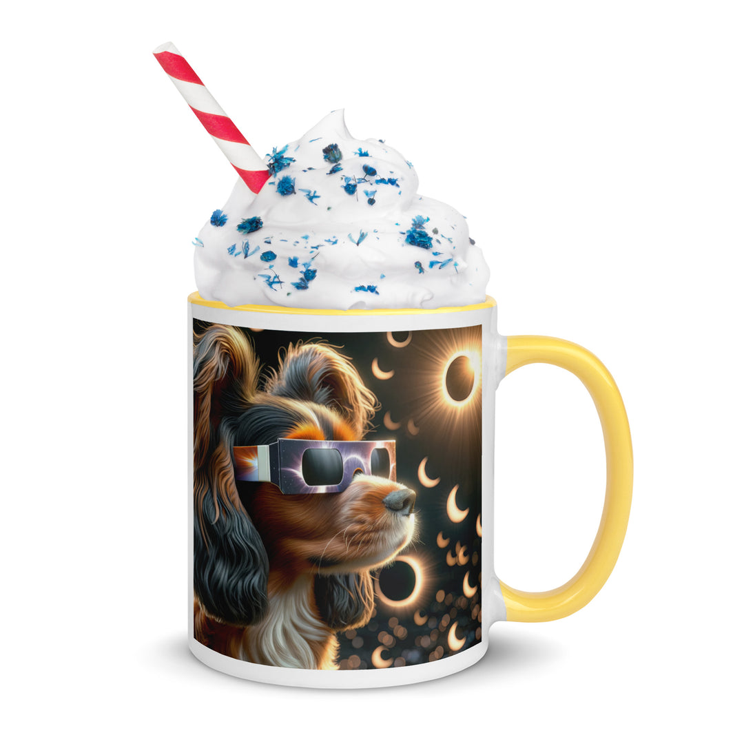 Sprocker Spaniel Eclipse- Mug with Color Inside v2