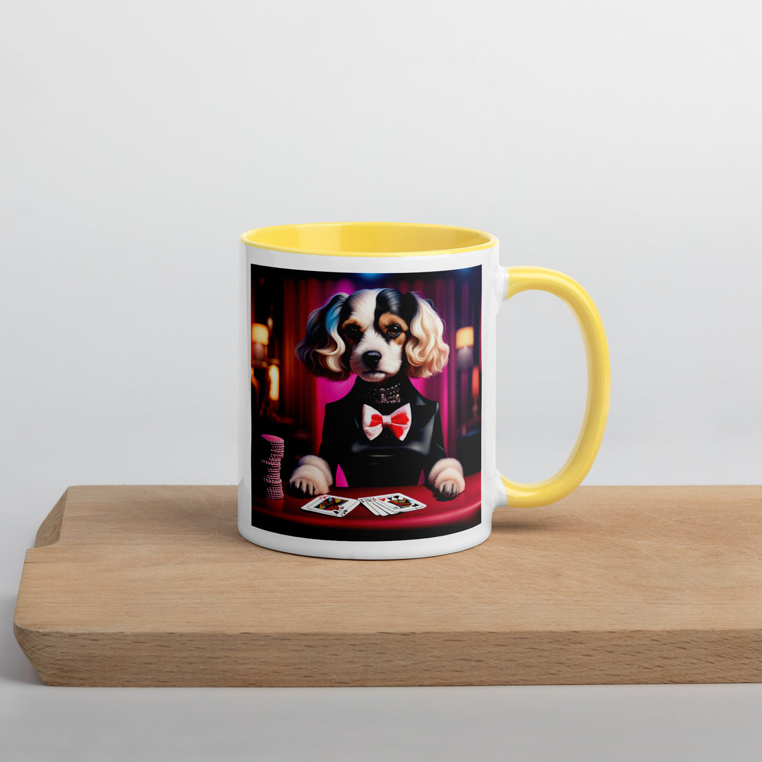 Cavachon- Mug with Color Inside v13