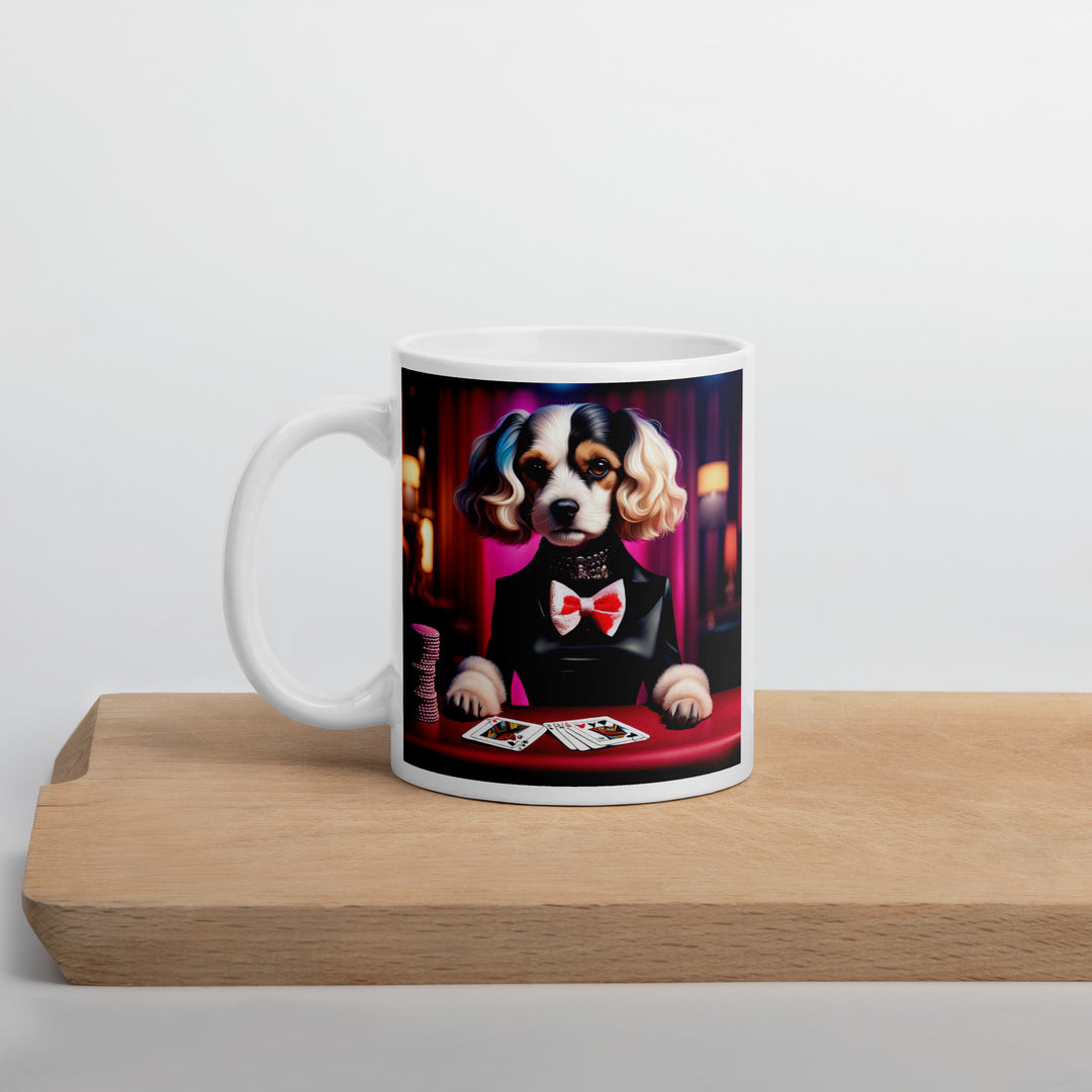 Cavachon- White glossy mug v13