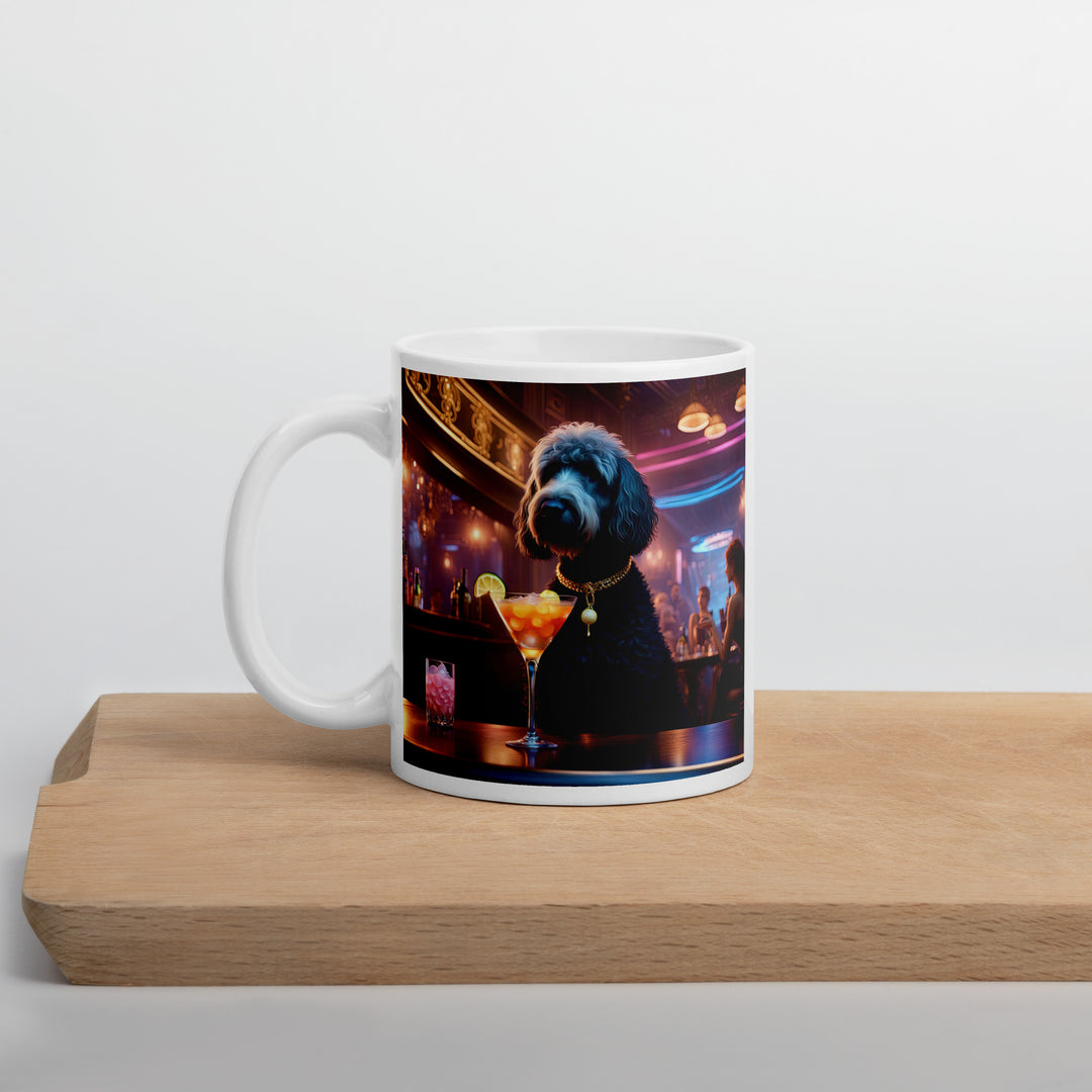 Goldendoodle- White glossy mug