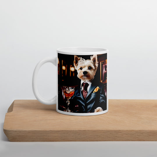 Morkie General- White glossy mug v2