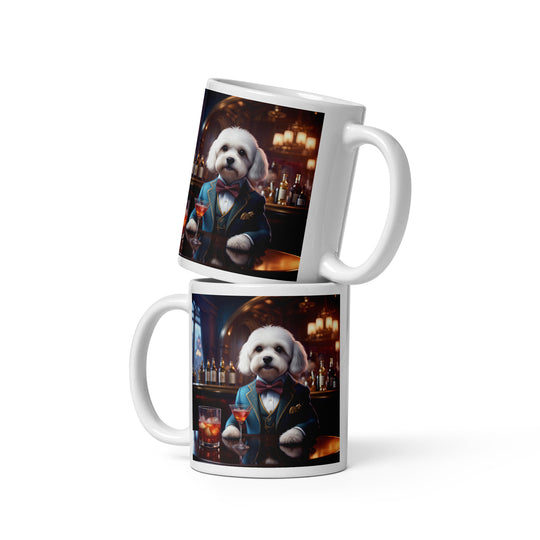 Cavachon- White glossy mug v3