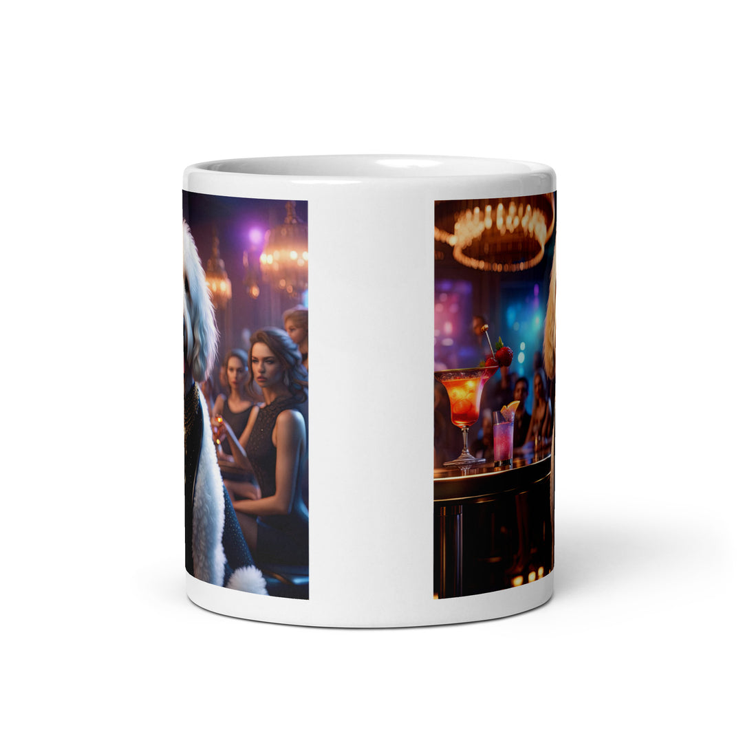 Goldendoodle- White glossy mug v2