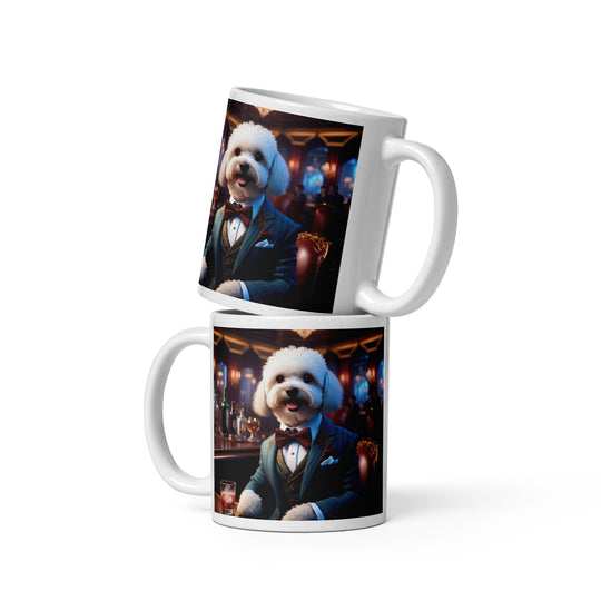 Maltipoo General- White glossy mug v6